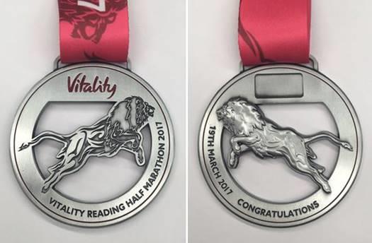Reading Half medal